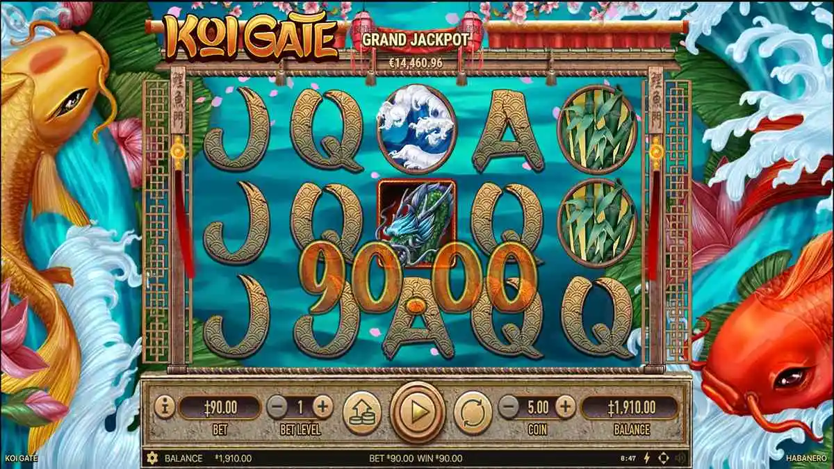 Koi Gate Regular Win