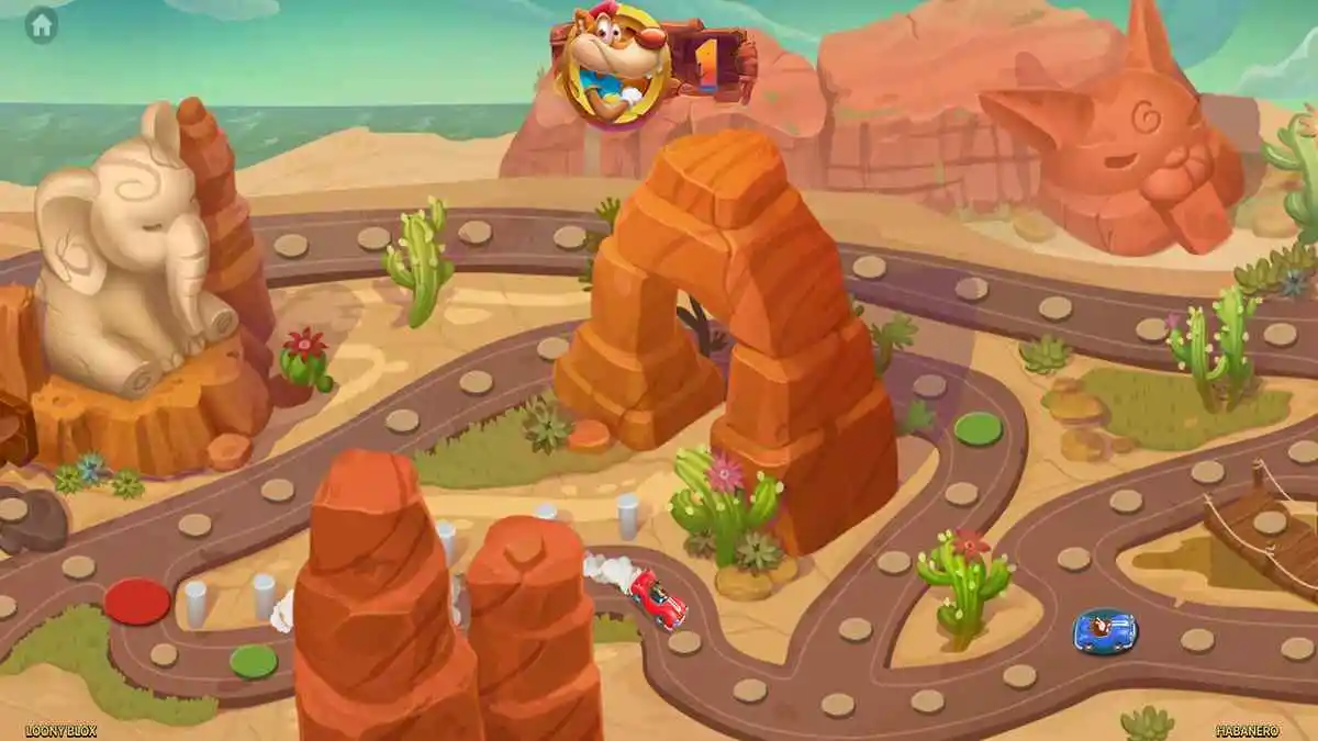 Loony Blox Part of the Free Spins Feature