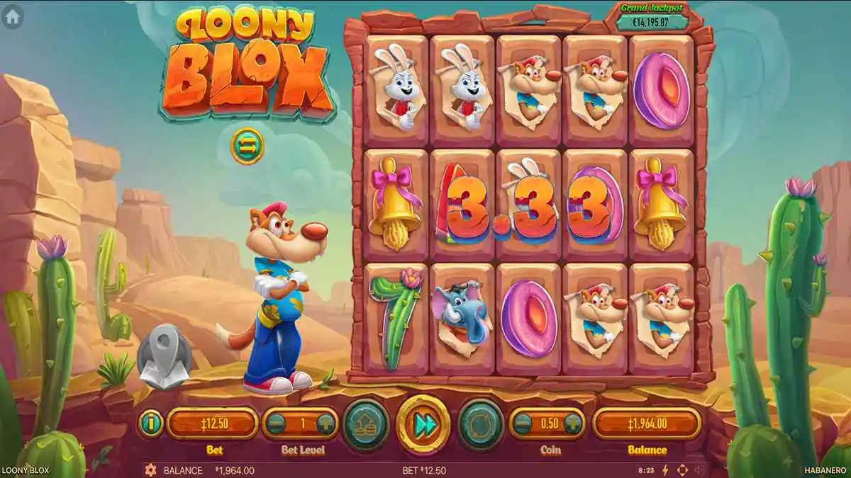 Loony Blox Win Screen