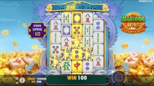 Mahjong Wins Super Scatter Win