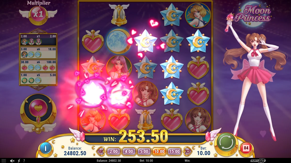 Moon Princess Slot Bonus Round