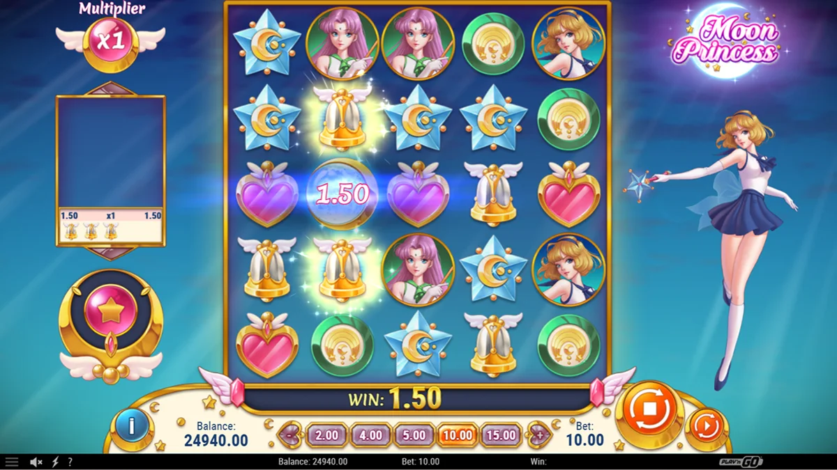 Moon Princess Slot Winning Combination