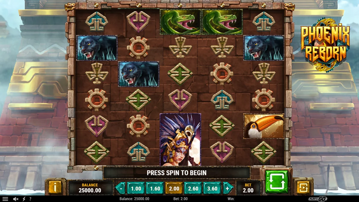 Phoenix Reborn Slot Base Gameplay