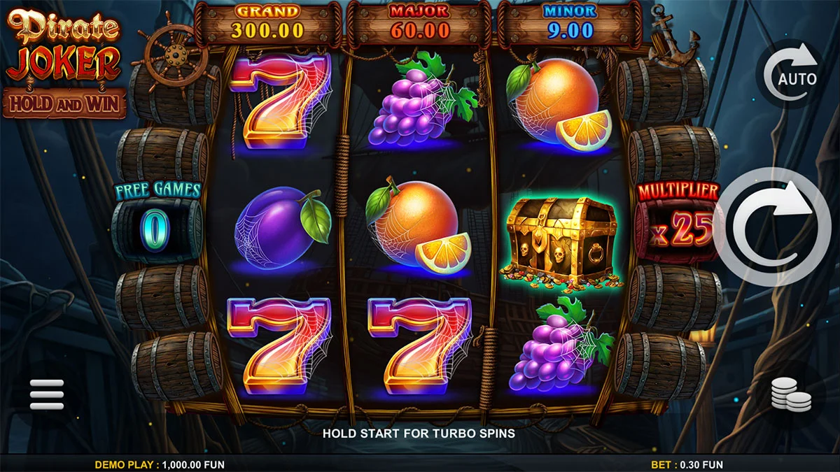 Pirate Joker Hold And Win Base