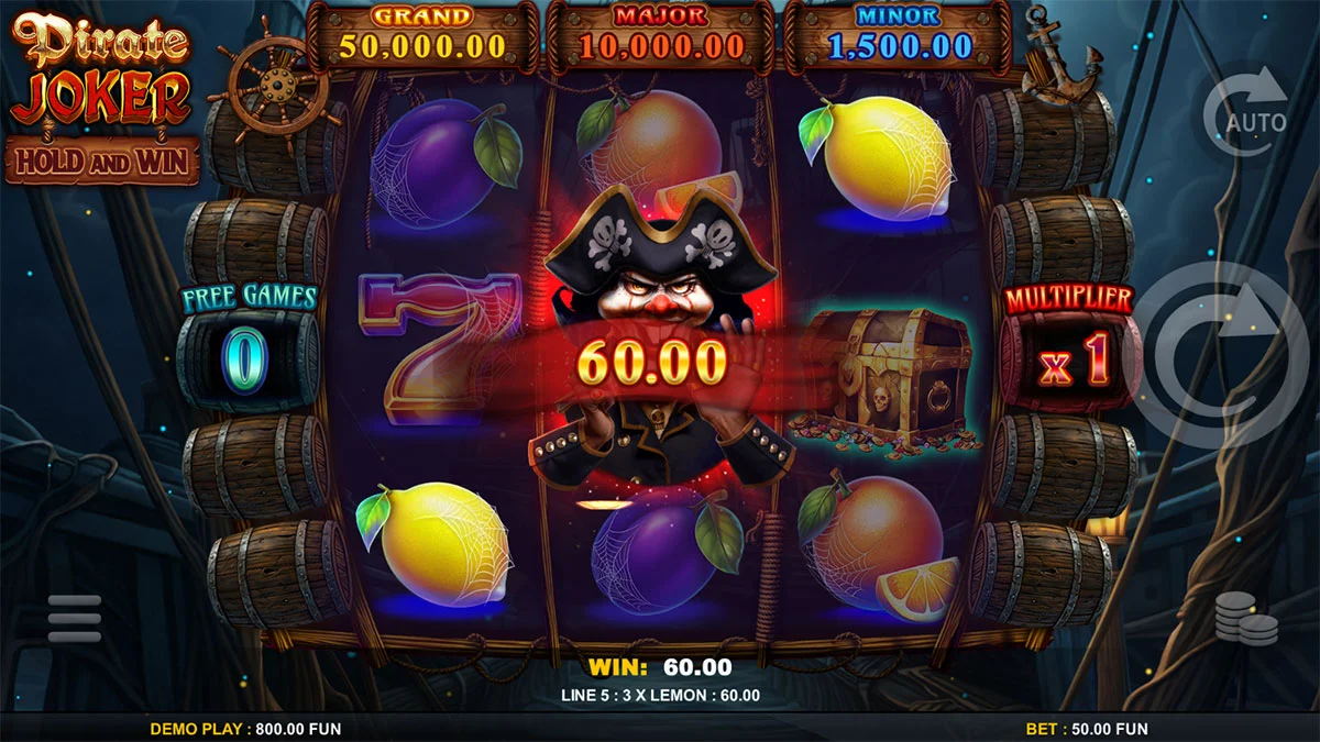 Pirate Joker Hold And Win Win
