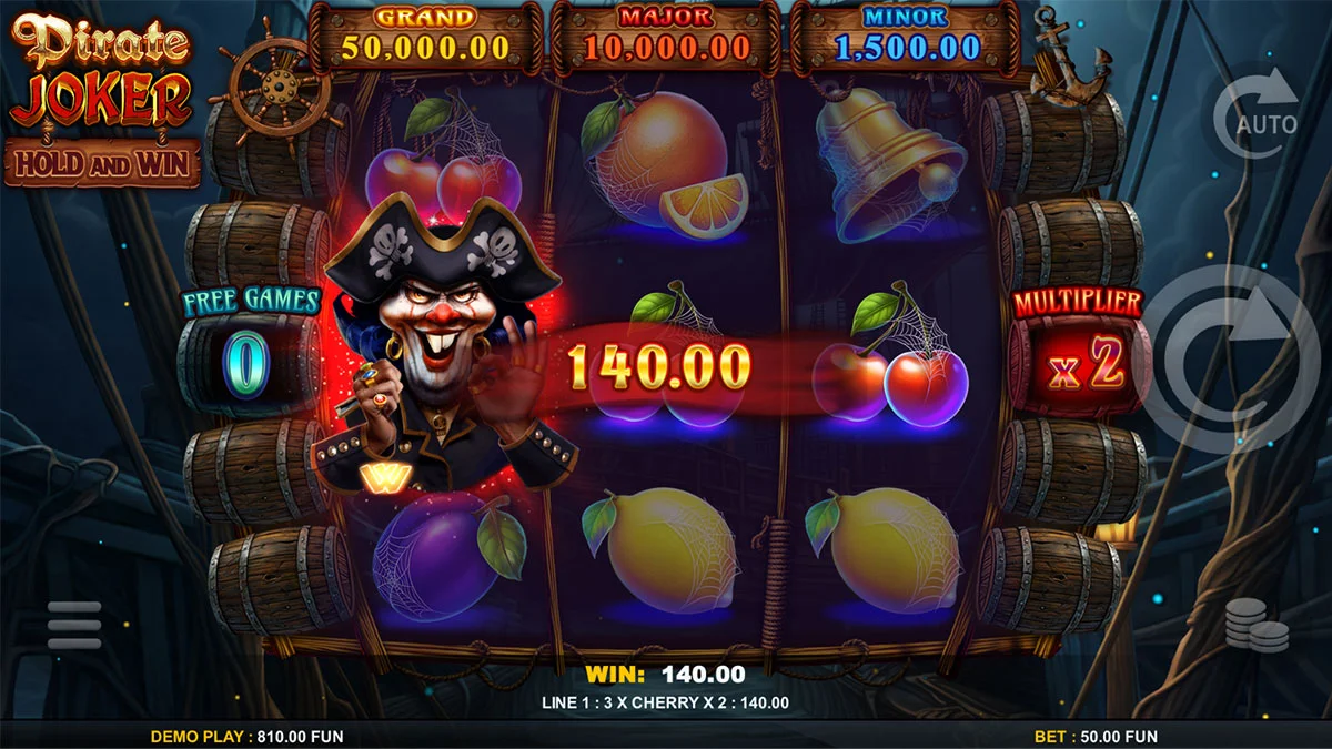 Pirate Joker Hold And Win Win2