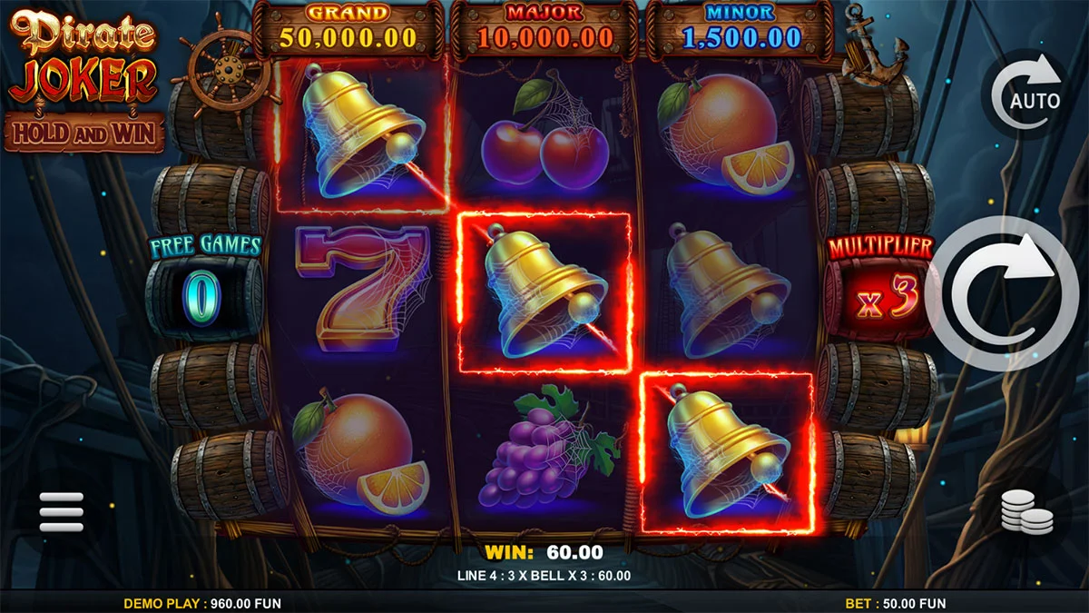 Pirate Joker Hold And Win Win3