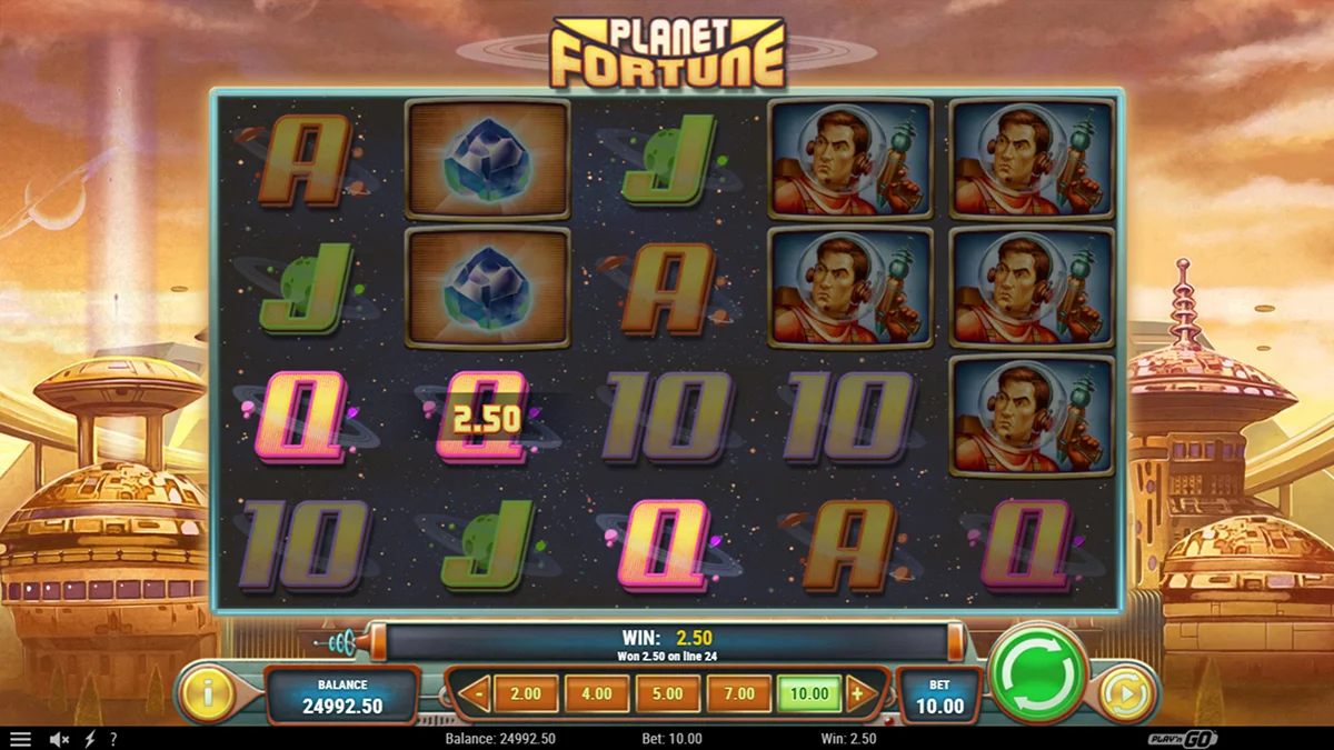 Planet Fortune Slot Winning Combination