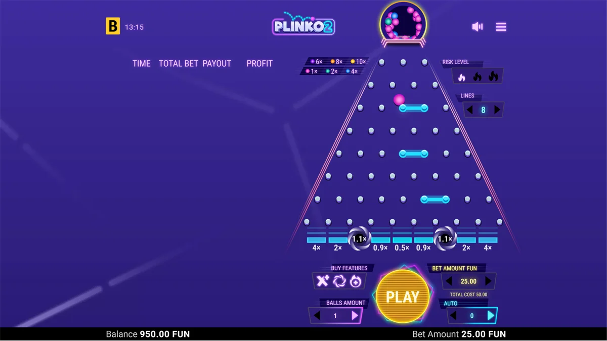 Plinko 2 Base Play