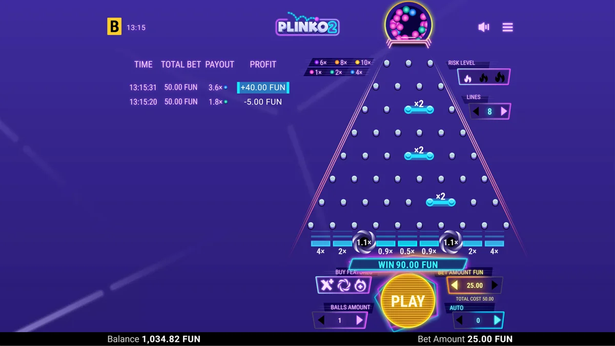 Plinko 2 Win