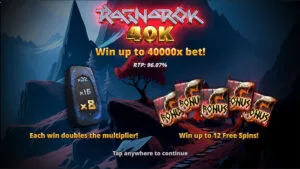 Ragnarok 40K Homescreen