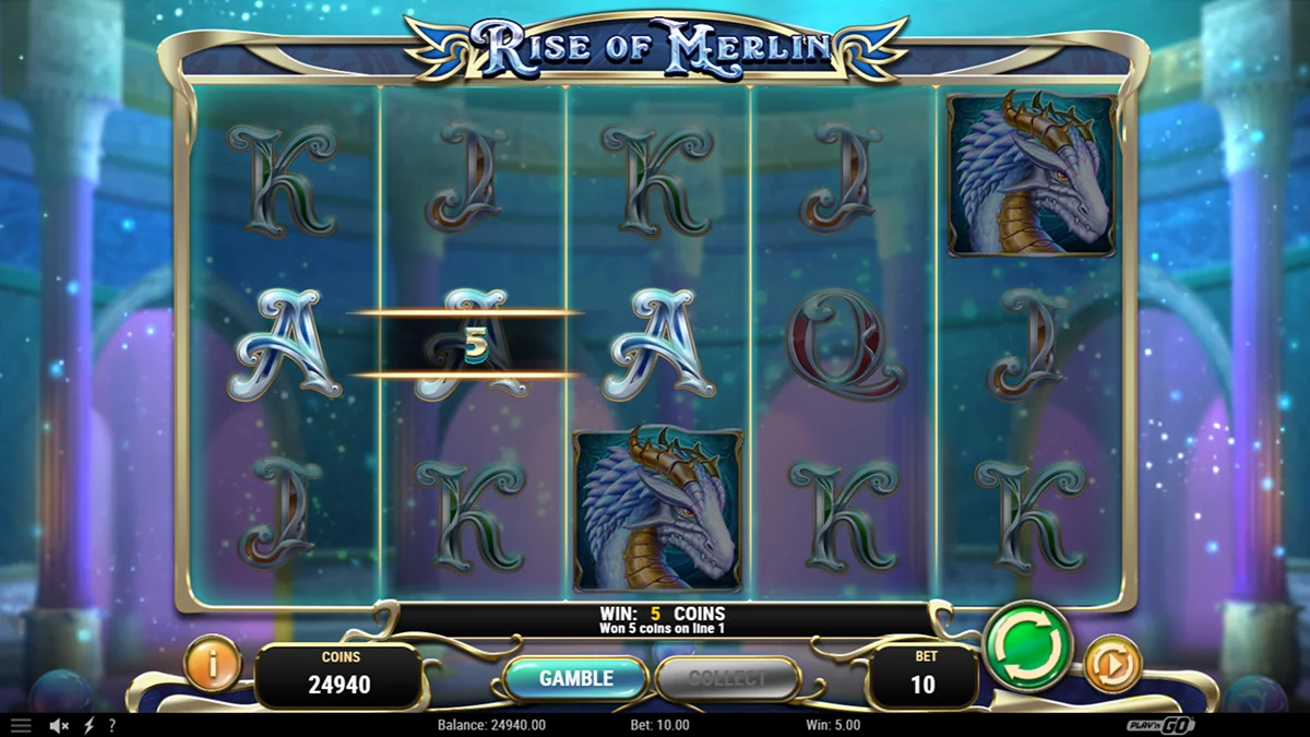 Rise of Merlin Slot Winning Combination