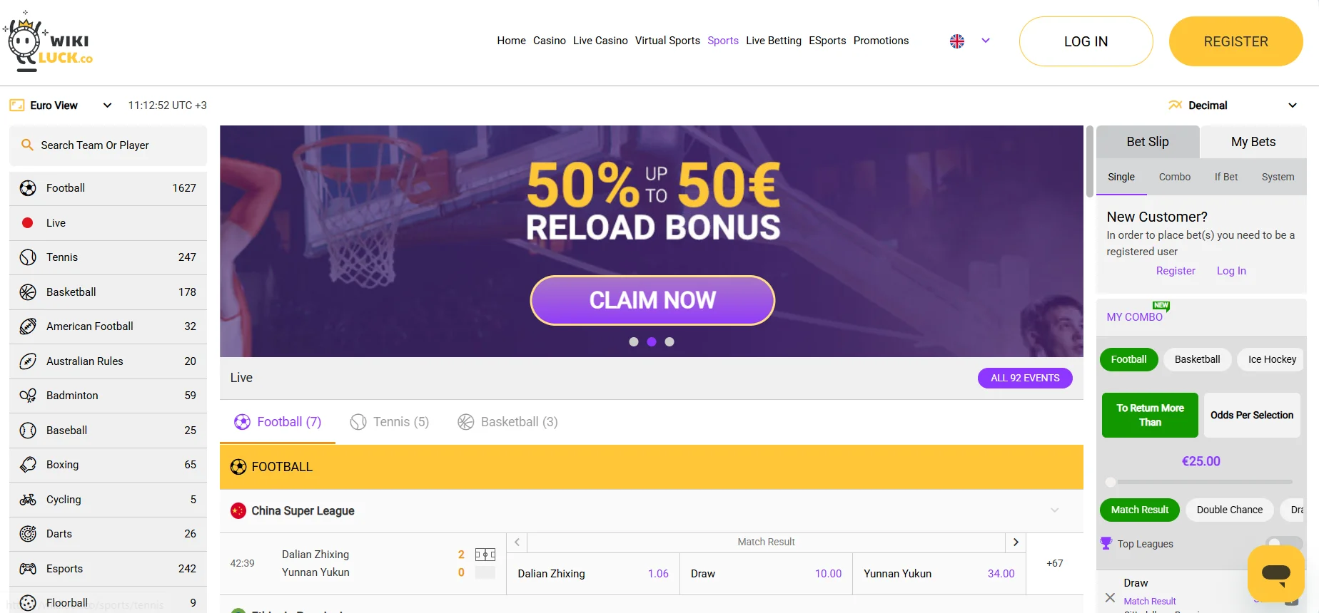 Wikiluck Casino Sportsbook