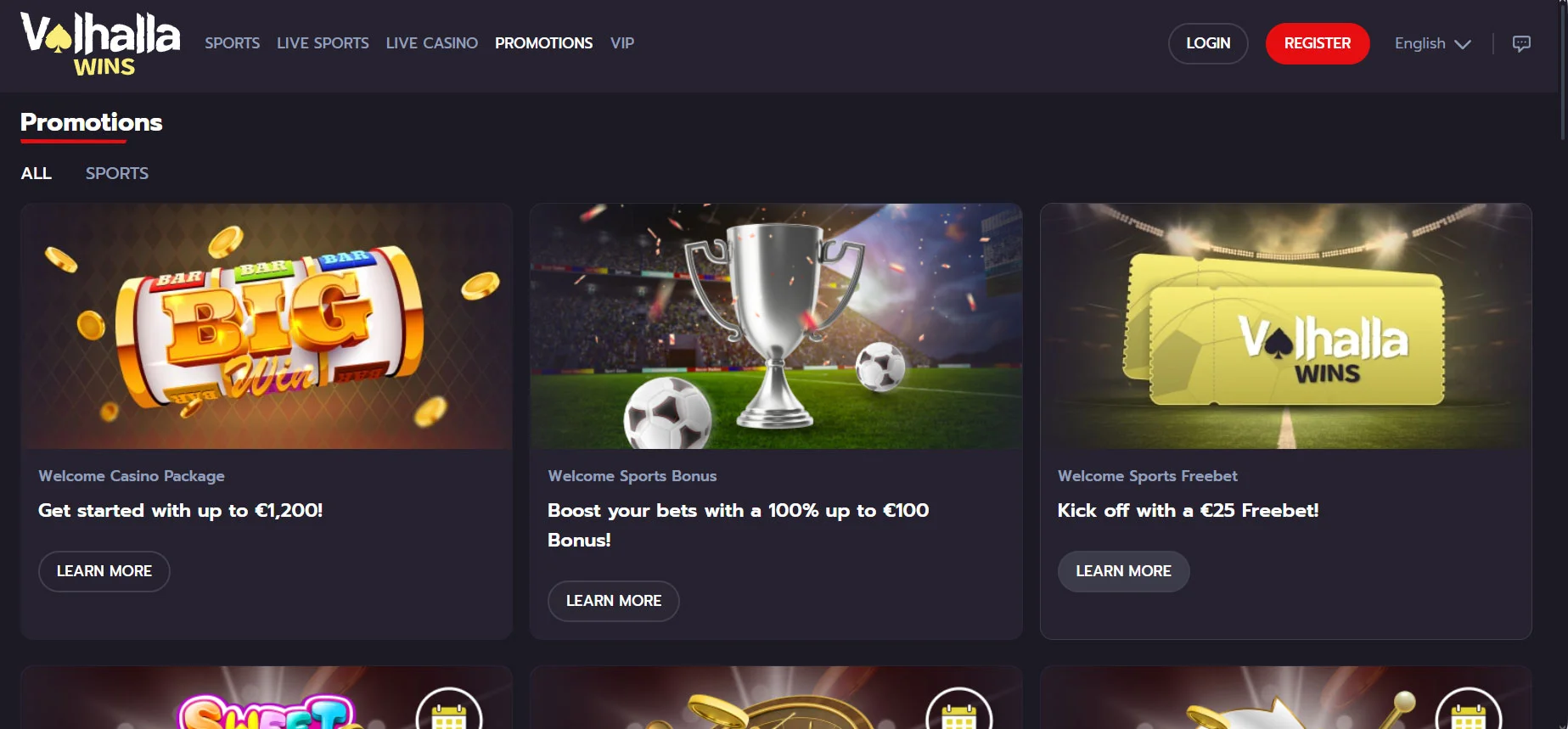 Valhalla Wins Casino Promotions