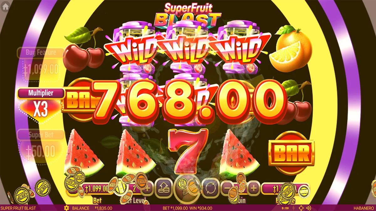 SuperFruit Blast MegaWin
