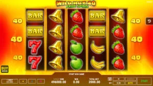 Wild Hot 40 Free Spins Base PLay