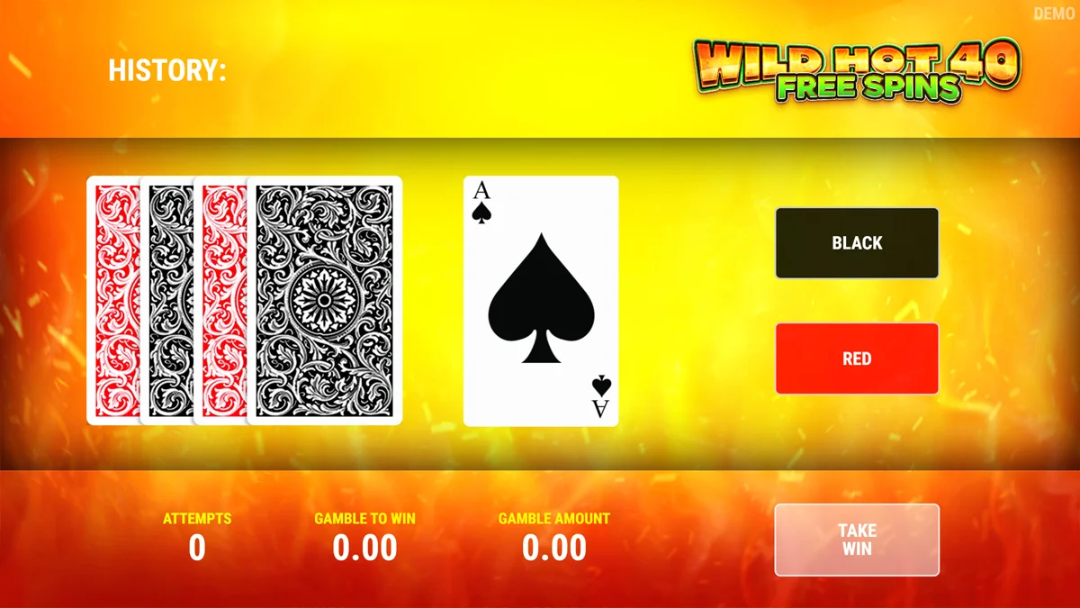 Wild Hot 40 Free Spins Gamble
