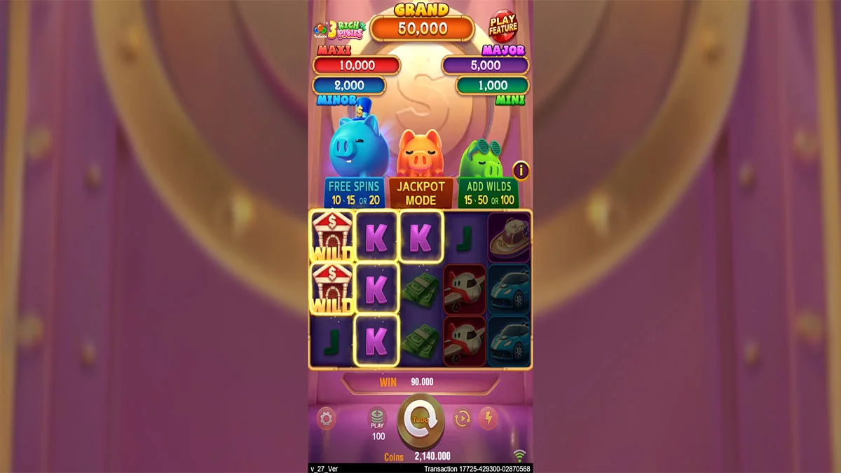 3 Rich Piggies Win2