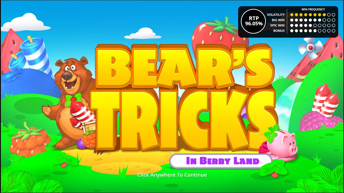 Bear’s Tricks Homescreen