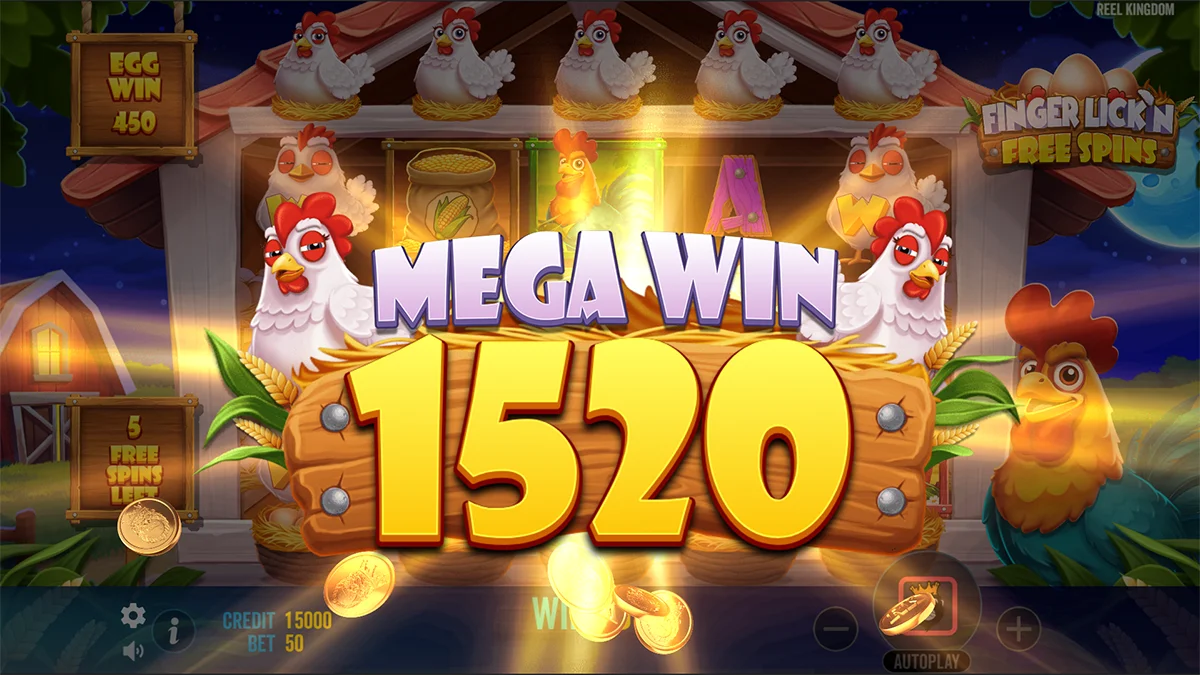 Finger Lick’n Free Spins MegaWin