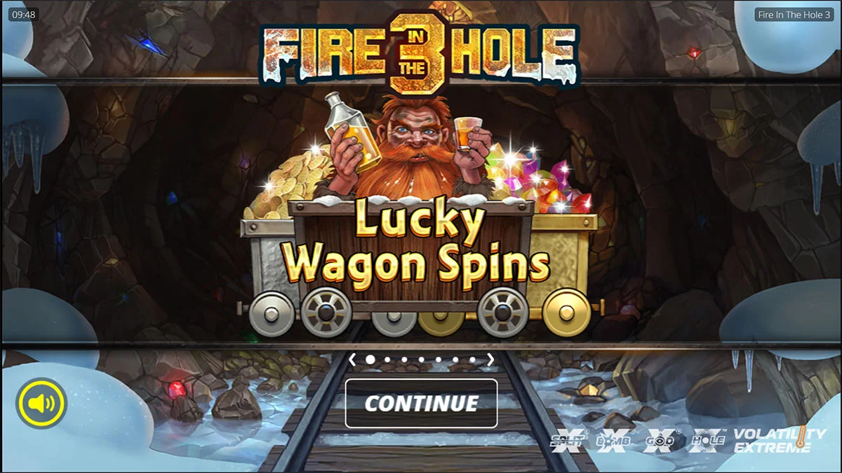 Fire in the Hole 3 Homescreen