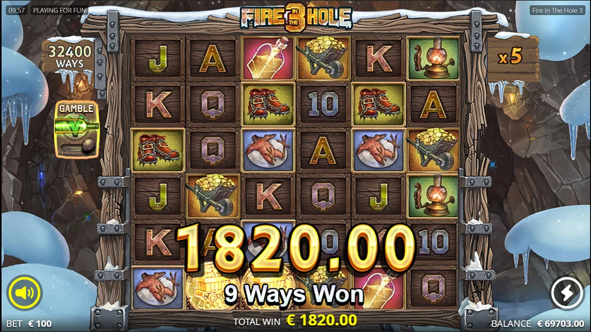 Fire in the Hole 3 Win