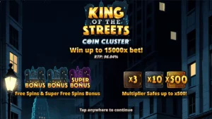 King of the Streets Homescreen