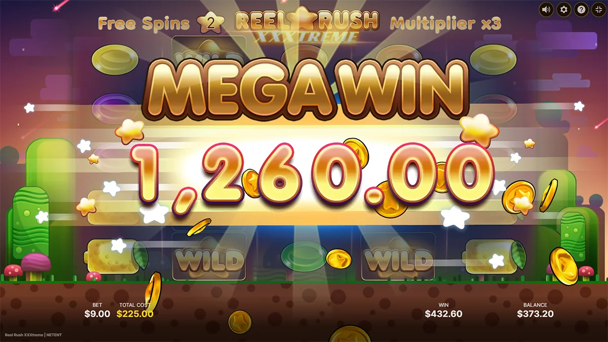 Reel Rush™ XXXtreme MegaWin