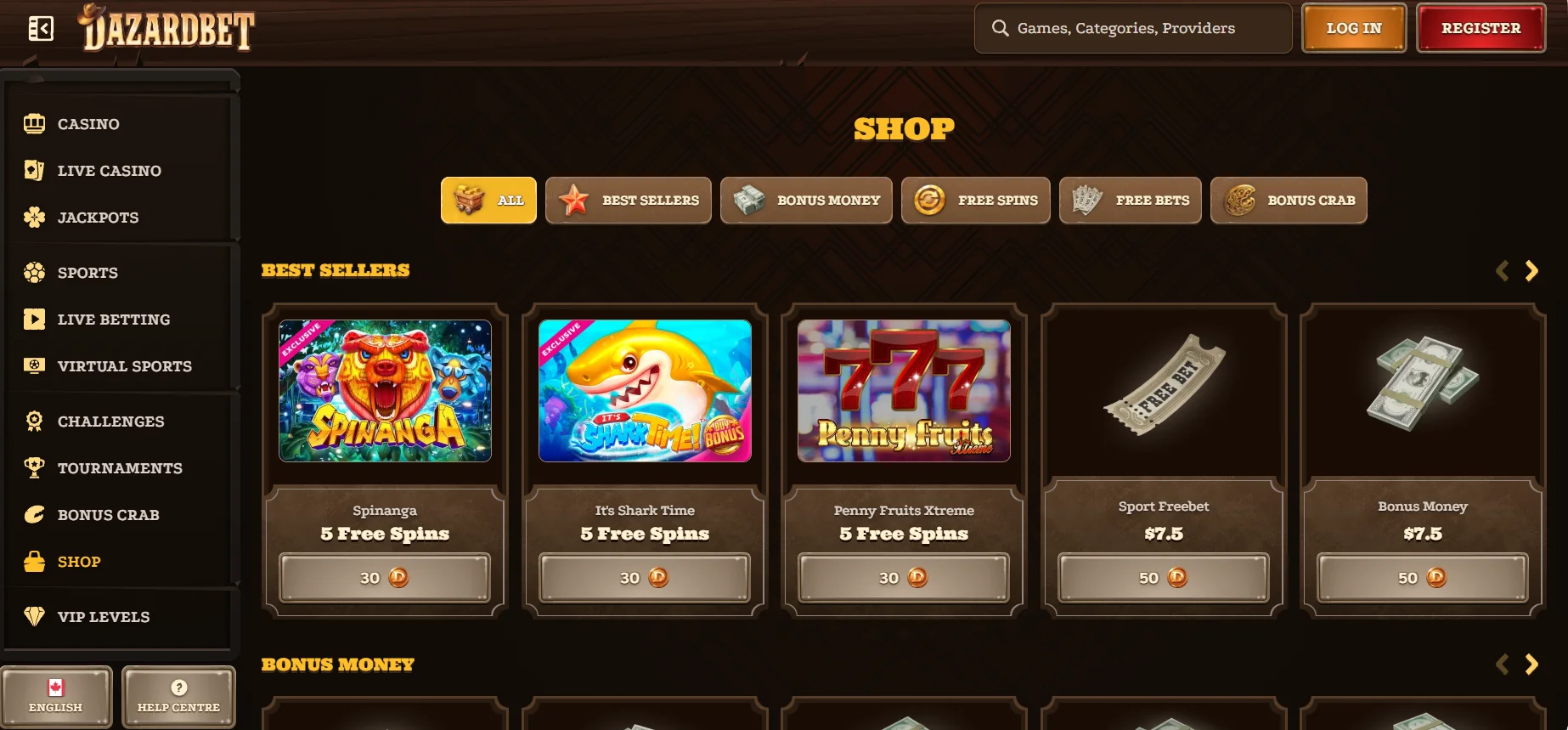 Dazardet Casino Shop