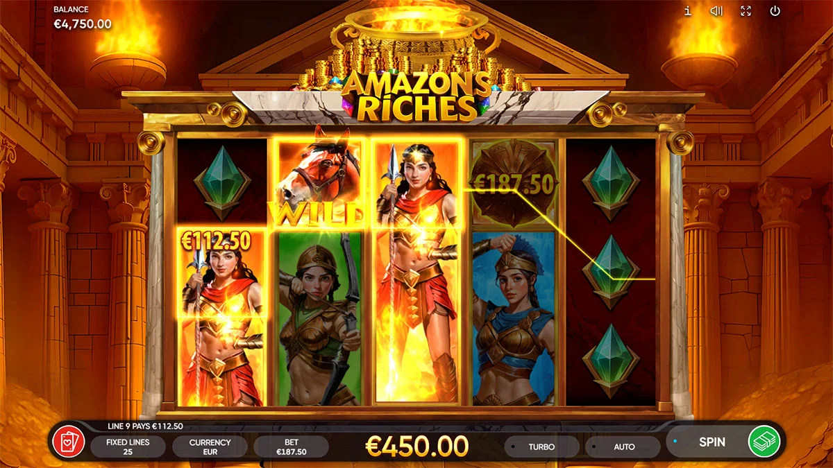 Amazons Riches Win3