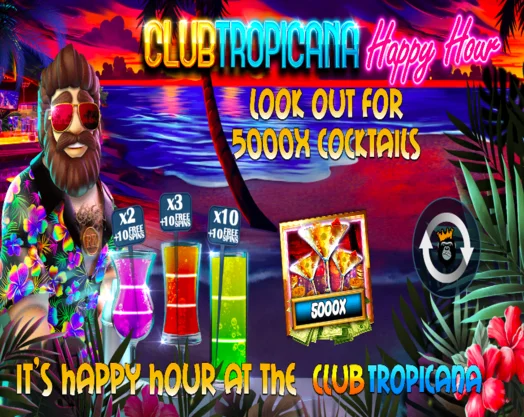 Club Tropicana Happy Hour