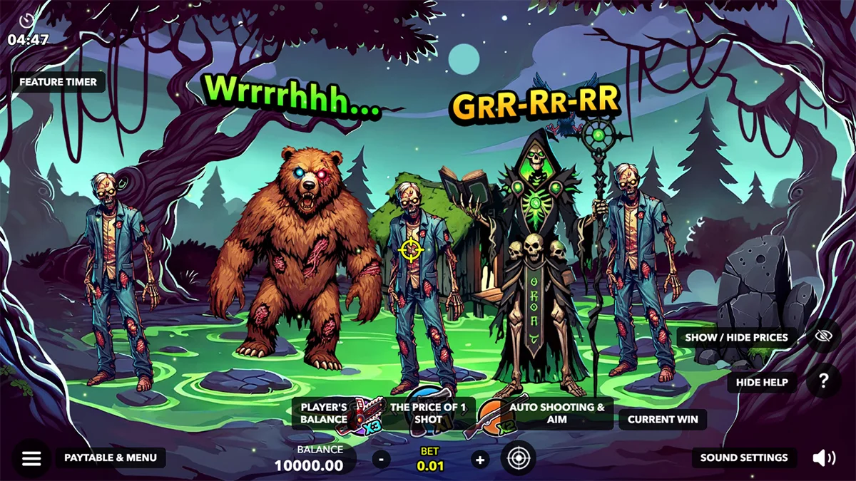 Evil Bet Shoot Them All! Base