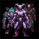 Evil Bet Shoot Them All! Demons