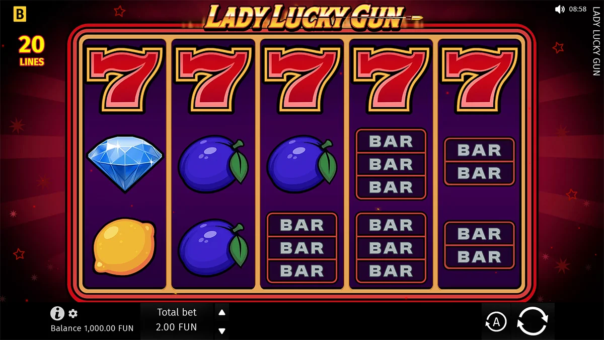 Lady Lucky Gun Base