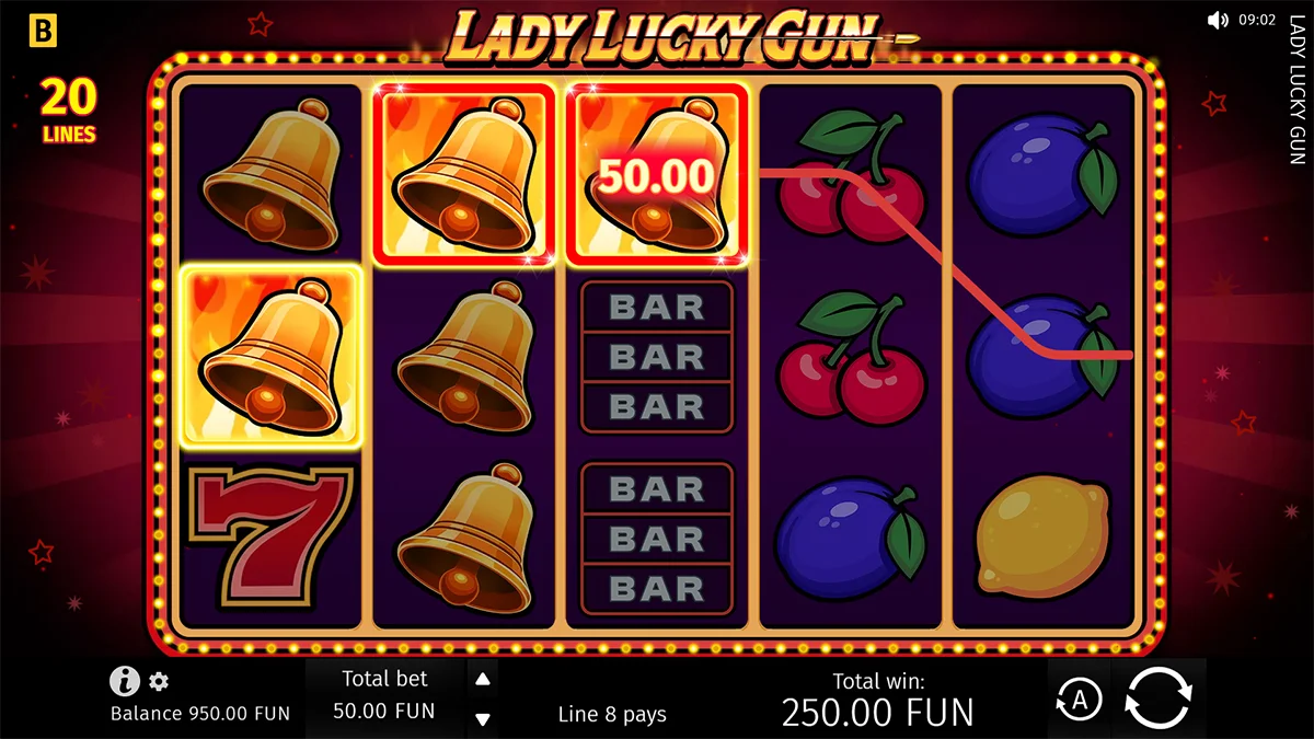 Lady Lucky Gun Win