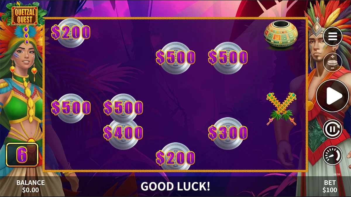 Quetzal Quest BonusRound