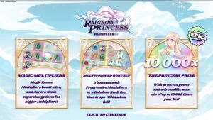 Rainbow Princess Homescreen