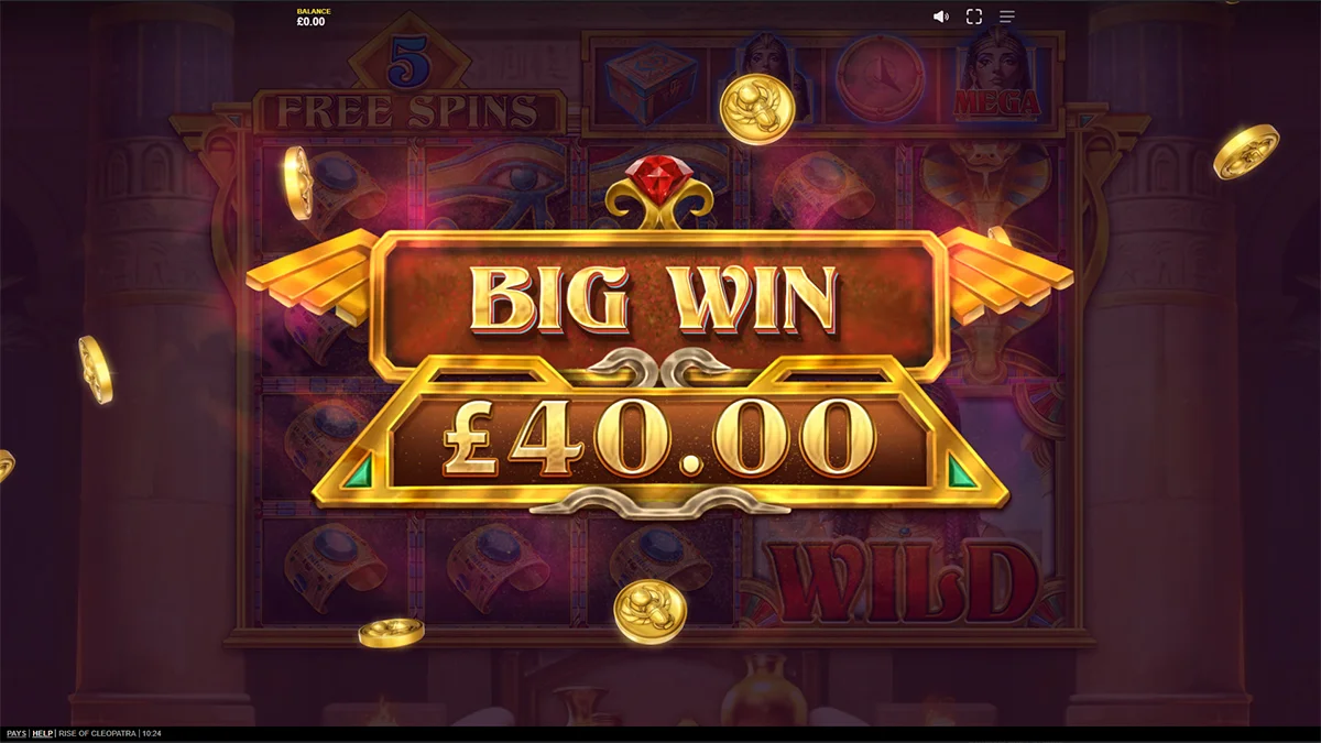Rise of Cleopatra BigWin