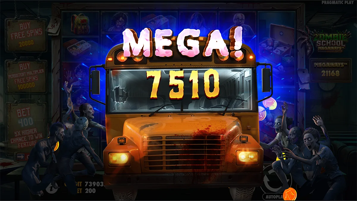 Zombie School Megaways MegaWin