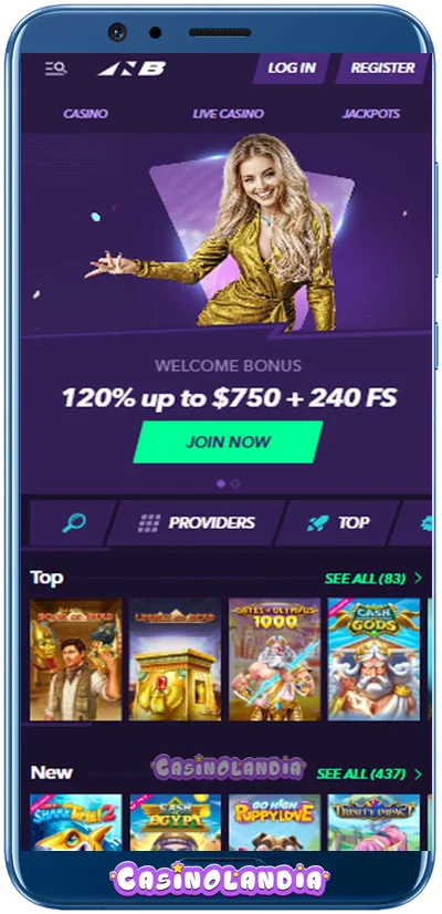 NaoBet Casino Mobile App