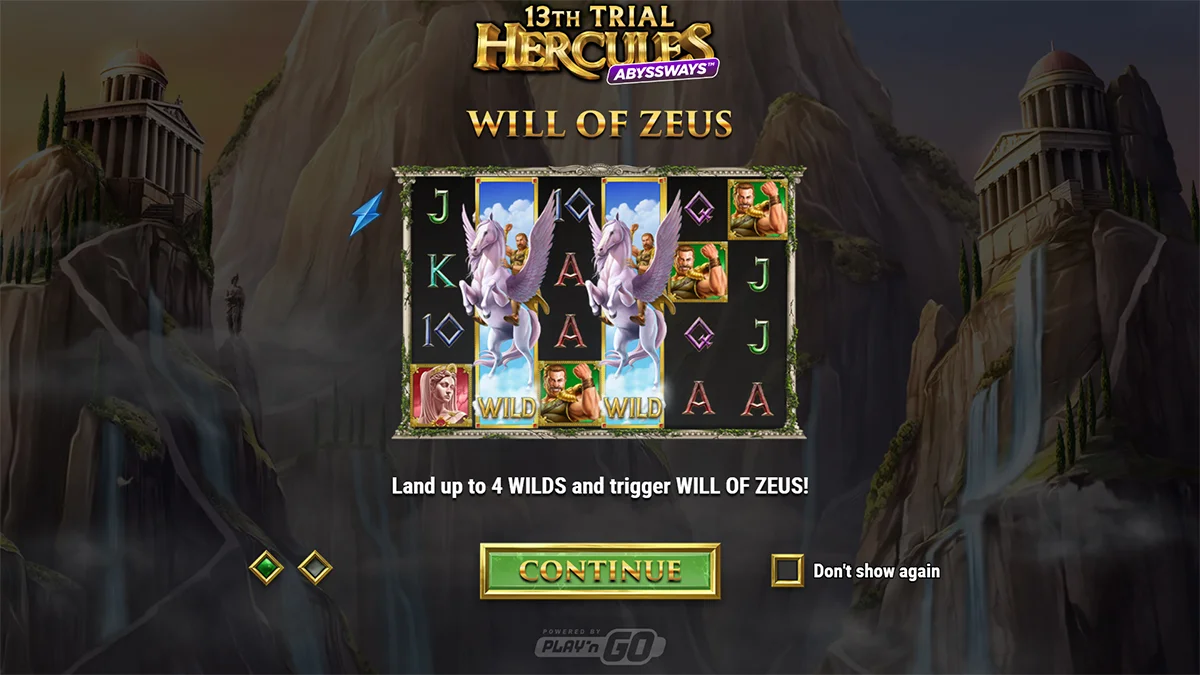 13th Trial Hercules Abyssways Homescreen
