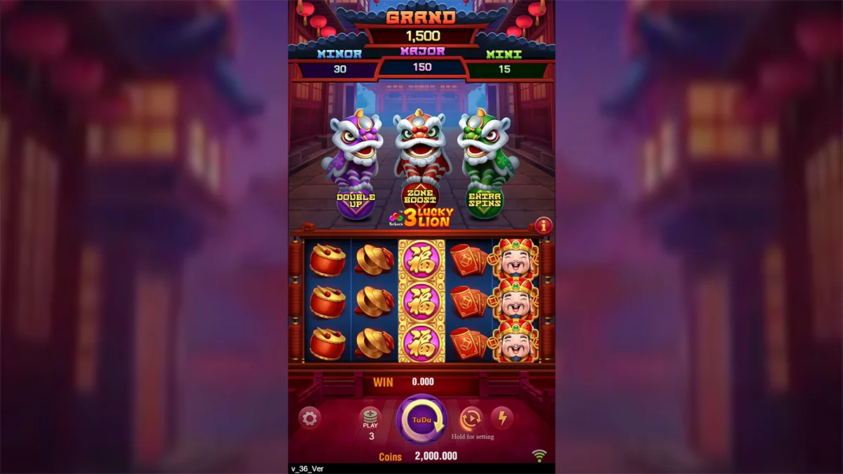 3 Lucky Lion Base