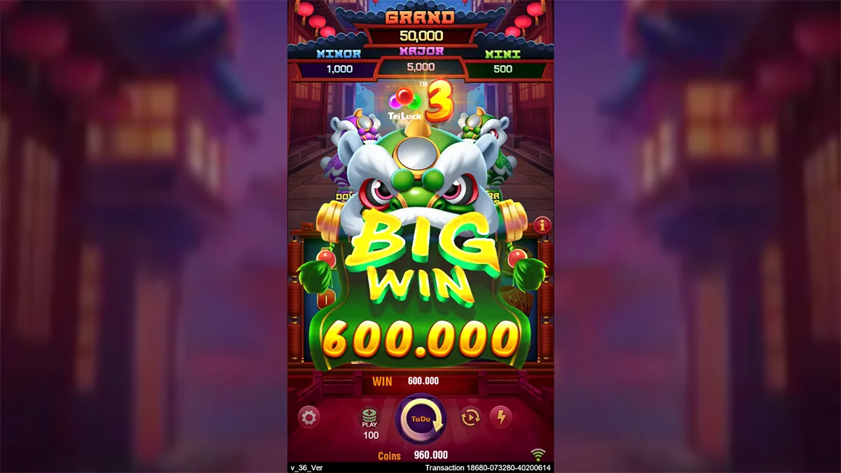 3 Lucky Lion BigWin