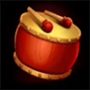 3 Lucky Lion Drum