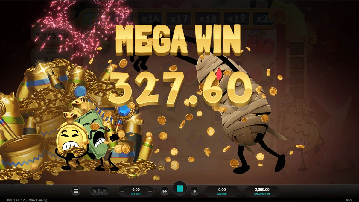 Bill & Coin 2 Mummy Mischief Melon