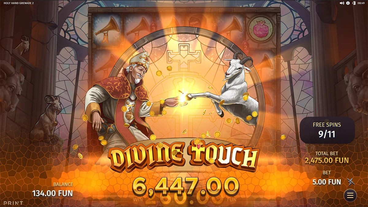 Holy Hand Grenade 2 DivineTouch