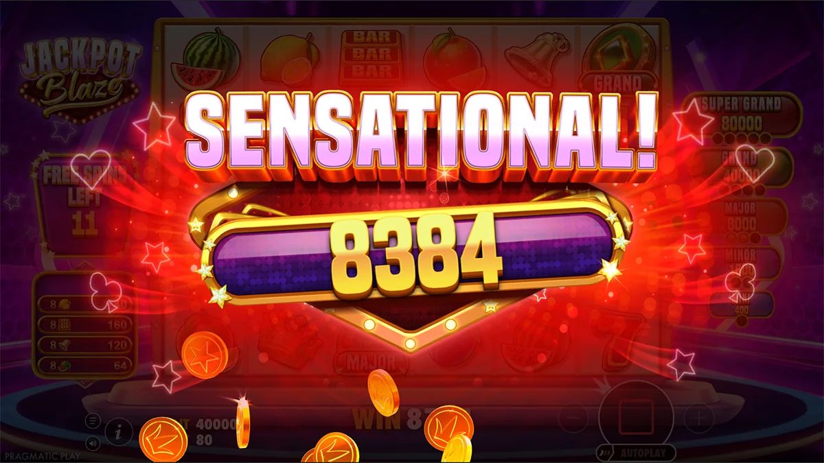 Jackpot Blaze Sensational