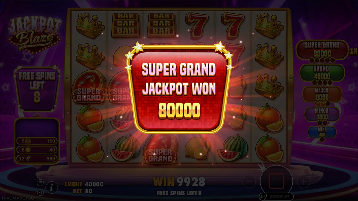 Jackpot Blaze SuperGrandJackpot