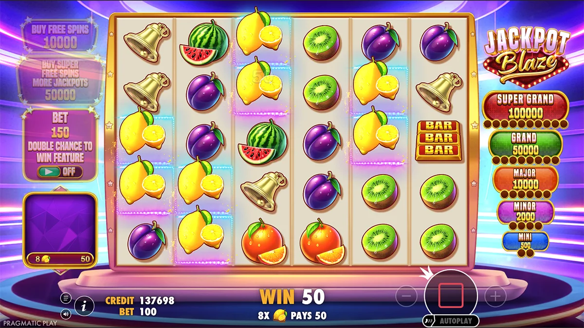 Jackpot Blaze Win