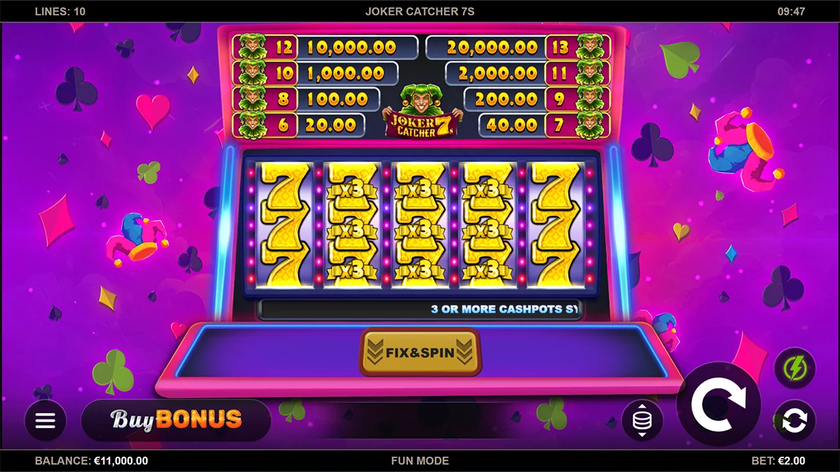 Joker Catcher 7s Base